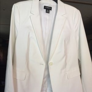 White blazer